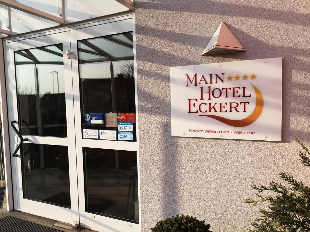 Main Hotel Eckert 3-Sterne Superior Margetshöchheim Eksteriør billede